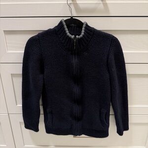 Navy Blue ladies Sweater 
Wool
Medium size fits small